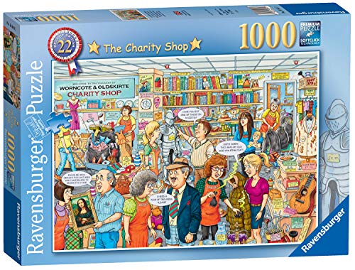 Ravensburger Puzzle 14841 - Best of British No.22 - The Charity Shop - 1000 Teile Puzzle für Kinder und Erwachsene ab 14 Jahren von Ravensburger Puzzle