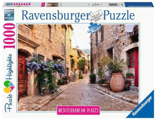 Ravensburger Puzzle 14975 - Mediterranean Places France - 1000 Teile Puzzle für Erwachsene und Kinder ab 14 Jahren, Puzzle mit Motiv aus Frankreich von Ravensburger
