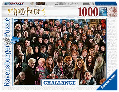 Ravensburger Puzzle 1000 Teile Harry Potter - Über 70 Charaktere aus der zauberhaften Welt von Hogwarts auf einem Puzzle für Erwachsene und Kinder ab 14 Jahren von Ravensburger