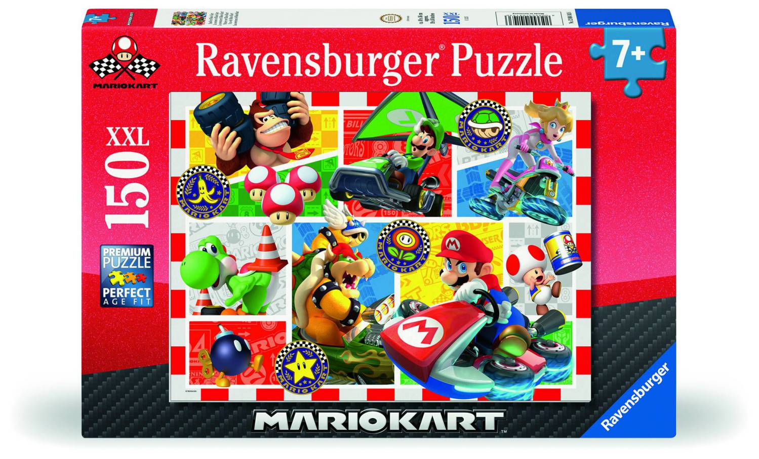 Ravensburger Puzzle 150 Teile XXL - Spaß mit Mario Kart - Ravensburger Puzzle 150 Teile XXL - Spaß mit Mario Kart - von Ravensburger