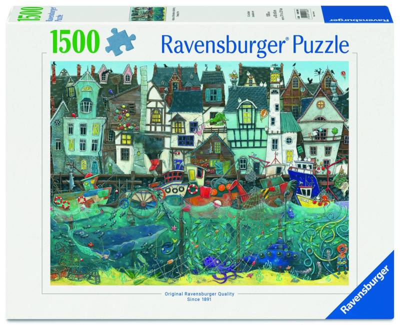 Ravensburger Puzzle 1500 Teile - Wundersamer Hafen - von Ravensburger