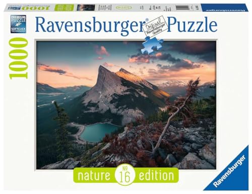 Ravensburger Puzzle 15011 - Abends in den Rocky Mountains - 1000 Teile Puzzle für Erwachsene und Kinder ab 14 Jahren, Puzzle mit Landschaft und Natur von Ravensburger