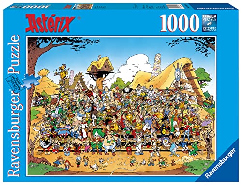 Ravensburger Puzzle 15434 - Asterix Familienfoto - 1000 Teile Puzzle für Erwachsene und Kinder ab 14 Jahren, Puzzle mit Asterix und Obelix von RAVENSBURGER PUZZLE