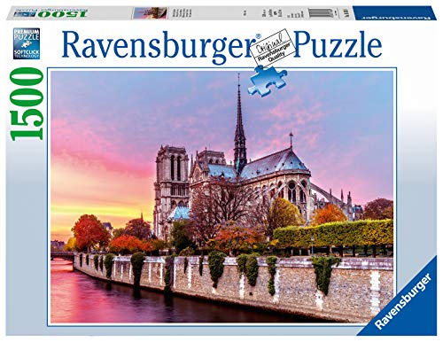 Ravensburger Puzzle 16345 - Malerisches Notre Dame - 1500 Teile Puzzle für Erwachsene und Kinder ab 14 Jahren, White Ravensburger Puzzle 16345 - Malerisches Notre Dame - 1500 Teile Puzzle für Erwachsene und Kinder ab 14 Jahren, White von Ravensburger