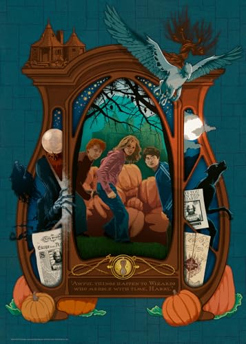 Ravensburger Puzzle 16517 Harry Potter und das Geheimnis um Azkaban 1000 Teile Puzzle für Erwachsene und Kinder ab 14 Jahren von Ravensburger