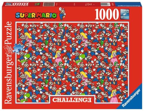 Ravensburger Puzzle 16525 - Super Mario Challenge - 1000 Teile Puzzle für Erwachsene und Kinder ab 14 Jahren, Geel Ravensburger Puzzle 16525 - Super Mario Challenge - 1000 Teile Puzzle für Erwachsene und Kinder ab 14 Jahren, Geel von Ravensburger