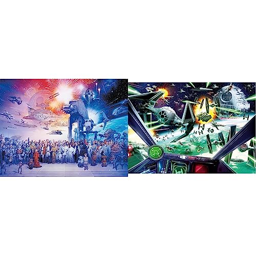 Ravensburger Puzzle 16701 - Star Wars Universum & Star Wars X-Wing Cockpit 1000 Piece Jigsaw Puzzle for Adults & Kids Age 12 Years Up von Ravensburger