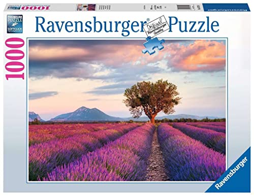 Ravensburger Puzzle 16724 - Lavendelfeld zur goldenen Sonne - 1000 Teile Puzzle für Erwachsene und Kinder ab 14 Jahren, Puzzle mit Landschafts-Motiv von Ravensburger