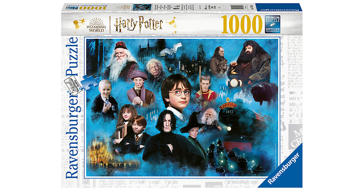 Ravensburger Puzzle 17128 - Harry Potters magische Welt - 1000 Teile Harry Potter Puzzle Erwachsene und Kinder ab 14 Jahren  Kinder von Ravensburger
