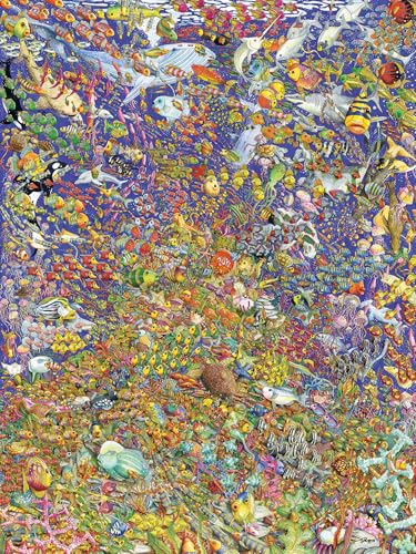 Ravensburger Puzzle 17264 - Viele bunte Fische - 1500 Teile Puzzle für Erwachsene und Kinder ab 14 Jahren von Ravensburger