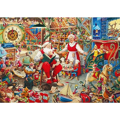 Ravensburger Puzzle 17300 - Santa's Workshop - 1000 Teile Puzzle für Erwachsene und Kinder ab 14 Jahren Ravensburger Puzzle 17300 - Santa's Workshop - 1000 Teile Puzzle für Erwachsene und Kinder ab 14 Jahren von Ravensburger