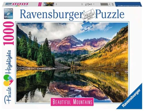 Ravensburger Puzzle 17317 - Aspen, Colorado - 1000 Teile Puzzle, Beautiful Mountains Kollektion, für Erwachsene und Kinder ab 14 Jahren von Ravensburger