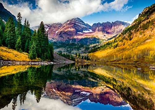 Ravensburger Puzzle 17317 - Aspen, Colorado - 1000 Teile Puzzle, Beautiful Mountains Kollektion, für Erwachsene und Kinder ab 14 Jahren von Ravensburger