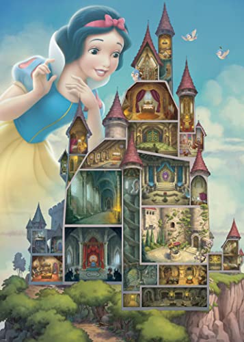 Ravensburger Puzzle 17329 - Snow White - 1000 Teile Disney Castle Collection Puzzle für Erwachsene und Kinder ab 14 Jahren von Ravensburger