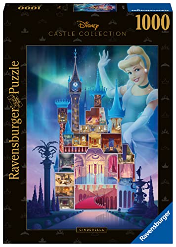 Ravensburger Puzzle 17331 - Cinderella - 1000 Teile Disney Castle Collection Puzzle für Erwachsene und Kinder ab 14 Jahren von Ravensburger