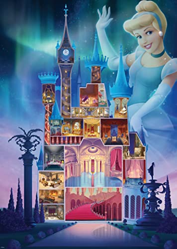 Ravensburger Puzzle 17331 - Cinderella - 1000 Teile Disney Castle Collection Puzzle für Erwachsene und Kinder ab 14 Jahren von Ravensburger