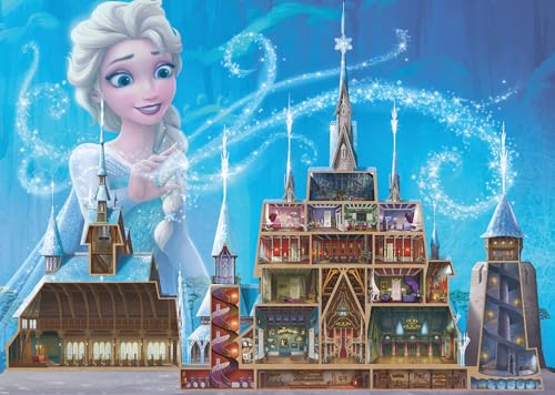 Ravensburger Puzzle 17333 - Elsa - 1000 Teile Disney Castle Collection Puzzle für Erwachsene und Kinder ab 14 Jahren von Ravensburger