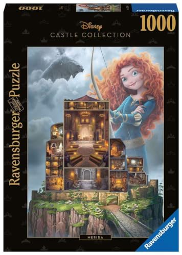Ravensburger Puzzle 17335 - Merida - 1000 Teile Disney Castle Collection Puzzle für Erwachsene und Kinder ab 14 Jahren von Ravensburger