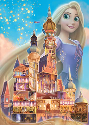 Ravensburger Puzzle 17336 - Rapunzel - 1000 Teile Disney Castle Collection Puzzle für Erwachsene und Kinder ab 14 Jahren von Ravensburger