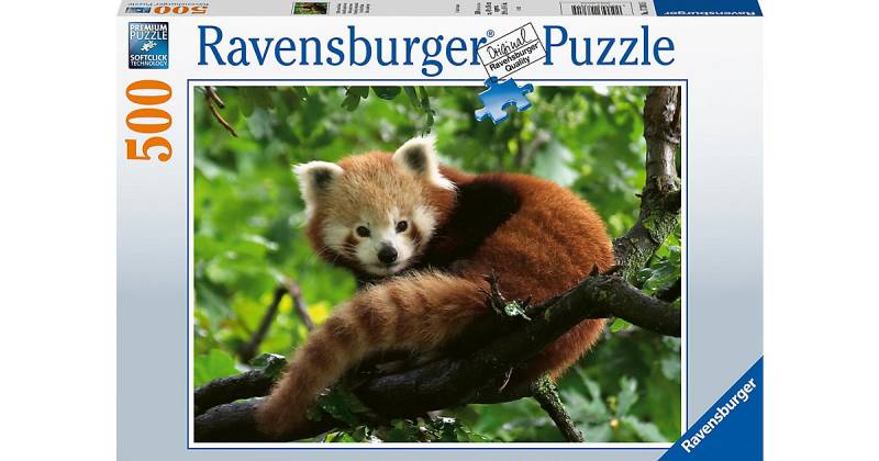 Ravensburger Puzzle 17381 Süßer roter Panda - 500 Teile Puzzle Erwachsene und Kinder ab 14´2 Jahren  Kinder von Ravensburger