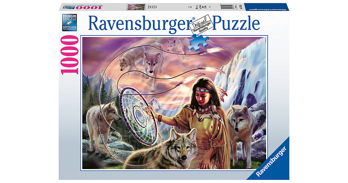 Ravensburger Puzzle 17394 Die Traumfängerin - 1000 Teile Puzzle Erwachsene und Kinder ab 14 Jahren Erwachsene Ravensburger Puzzle 17394 Die Traumfängerin - 1000 Teile Puzzle Erwachsene und Kinder ab 14 Jahren Erwachsene von Ravensburger