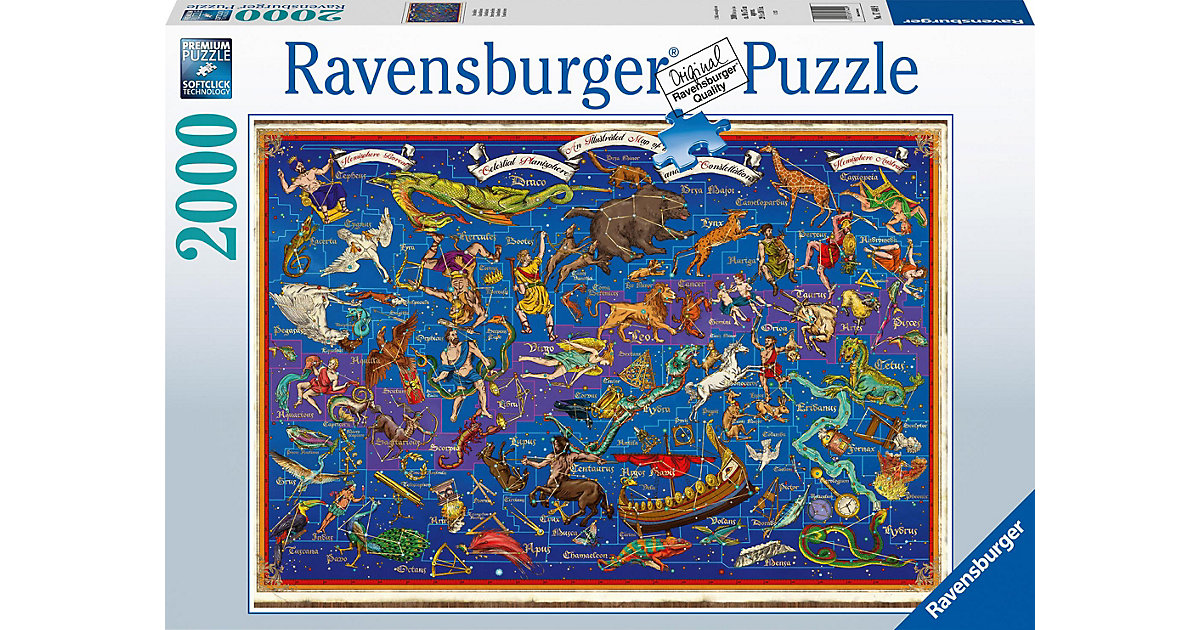 Ravensburger Puzzle 17440 Sternbilder - 2000 Teile Puzzle Erwachsene und Kinder ab 14 Jahren  Erwachsene von Ravensburger