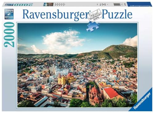 Ravensburger Puzzle 17442 Kolonialstadt Guanajuato in Mexiko - 2000 Teile Puzzle für Erwachsene und Kinder ab 14 Jahren von Ravensburger
