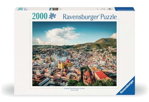 Ravensburger Puzzle 17442 Kolonialstadt Guanajuato in Mexiko - 2000 Teile Puzzle für Erwachsene und Kinder ab 14 Jahren von Ravensburger