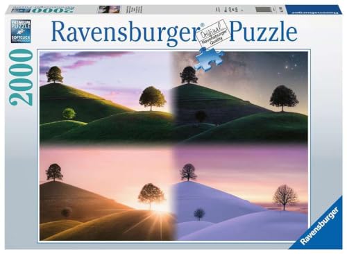 Ravensburger Puzzle 17443 - Stimmungsvolle Bäume und Berge 2000 Teile Puzzle für Erwachsene und Kinder ab 14 Jahren von Ravensburger