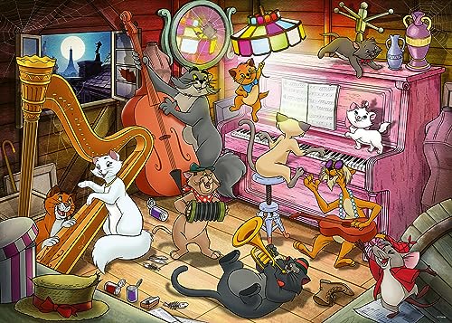 Ravensburger Puzzle 17542 - Aristocats - 1000 Teile Disney Puzzle für Erwachsene und Kinder ab 14 Jahren von Ravensburger