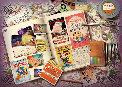 Ravensburger Puzzle 17583-1940 Mickey Anniversary - 1000 Teile Disney Puzzle für Erwachsene und Kinder ab 14 Jahren von Ravensburger