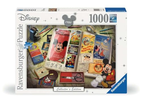 Ravensburger Puzzle 17584 - 1950 Mickey Anniversary - 1000 Teile Disney Puzzle für Erwachsene und Kinder ab 14 Jahren von Ravensburger