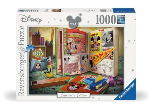 Ravensburger Puzzle 17585 - 1960 Mickey Anniversary - 1000 Teile Disney Puzzle für Erwachsene und Kinder ab 14 Jahren von Ravensburger