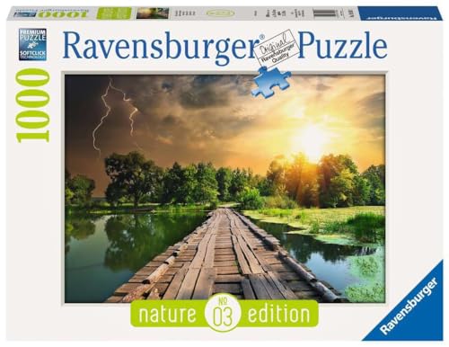 Ravensburger Puzzle 19538 - Mystisches Licht - 1000 Teile Puzzle für Erwachsene und Kinder ab 14 Jahren, Natur-Aufnahme zum Puzzeln von Ravensburger