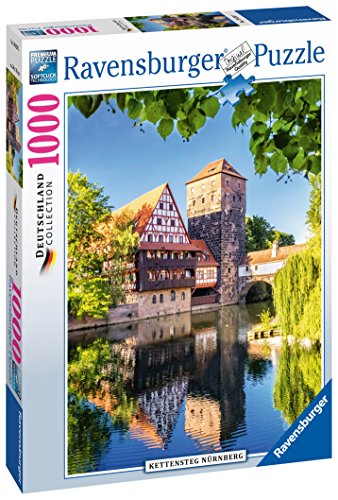 Ravensburger Puzzle 19620 - Kettensteg Nürnberg 1000 Teile Ravensburger Puzzle 19620 - Kettensteg Nürnberg 1000 Teile von Ravensburger