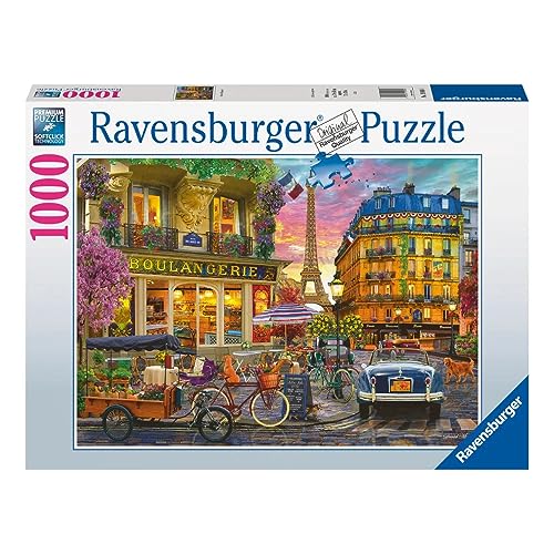 Ravensburger Puzzle 19946 - Paris im Morgenrot - 1000 Teile Puzzle für Erwachsene ab 14 Jahren von Ravensburger