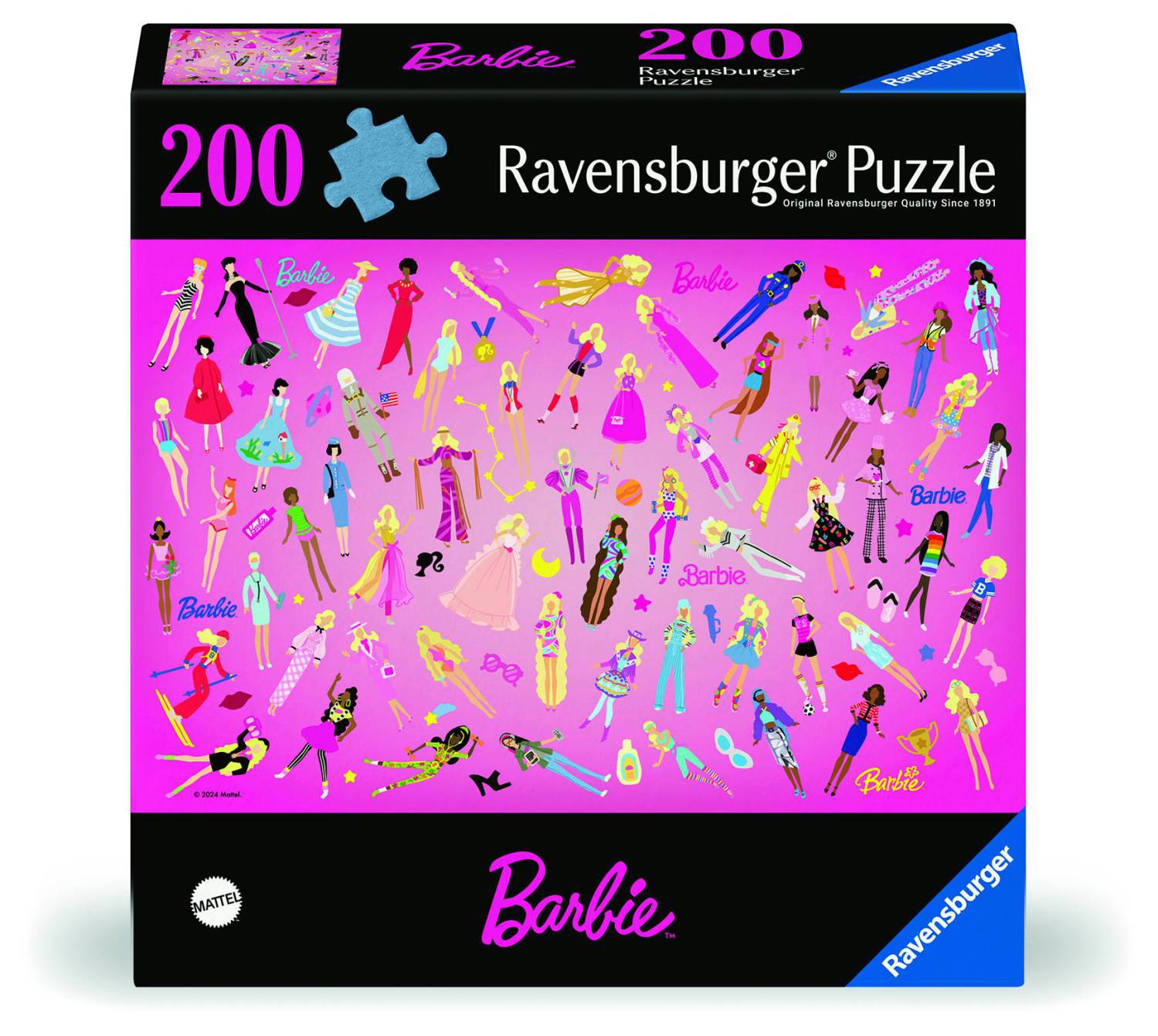 Ravensburger Puzzle 200 Teile - Inspirierende Mädchen seit 1959 - Ravensburger Puzzle 200 Teile - Inspirierende Mädchen seit 1959 - von Ravensburger