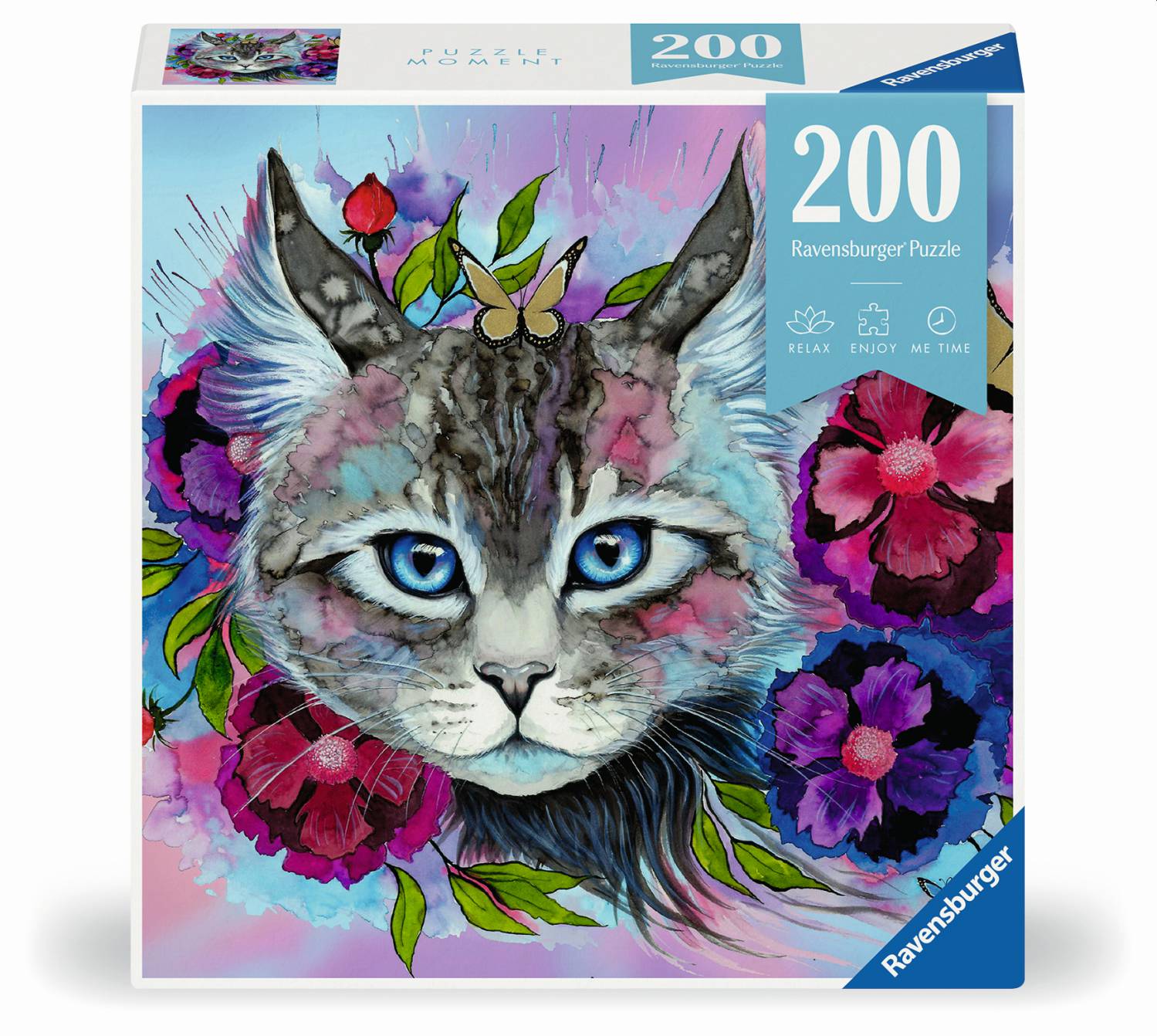 Ravensburger Puzzle 200 Teile - Katzenauge - Ravensburger Puzzle 200 Teile - Katzenauge - von Ravensburger