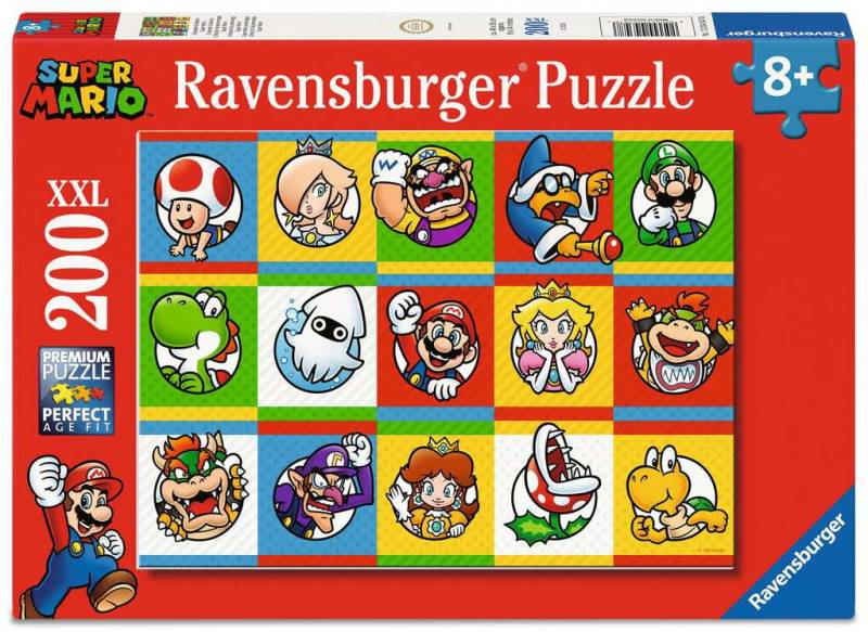 Ravensburger Puzzle 200 Teile XXL - Nintendo Super Mario: Charakter-Kollektion - Ravensburger Puzzle 200 Teile XXL - Nintendo Super Mario: Charakter-Kollektion - von Ravensburger