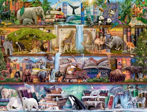 Ravensburger Puzzle 16652 - Großartige Tierwelt - 2000 Teile Puzzle für Erwachsene und Kinder ab 14 Jahren, Motiv von Aimee Stewart von Ravensburger