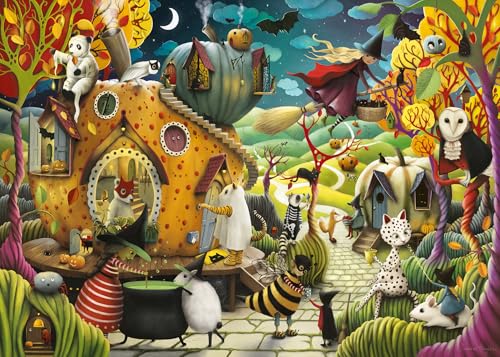 Ravensburger Puzzle Erwachsenenpuzzle 1000 Teile - Happy Halloween von Ravensburger