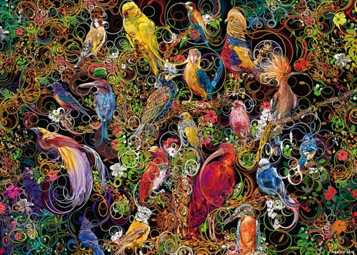 Ravensburger Puzzle 2D 1000 elementów: Sztuka ptaków, Nowy Design Ravensburger Puzzle 2D 1000 elementów: Sztuka ptaków, Nowy Design von Ravensburger