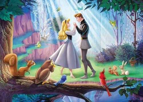 Ravensburger Puzzle 2D 1000 elementów: Walt Disney. Śpiąca Królewna, Nowy Design von Ravensburger