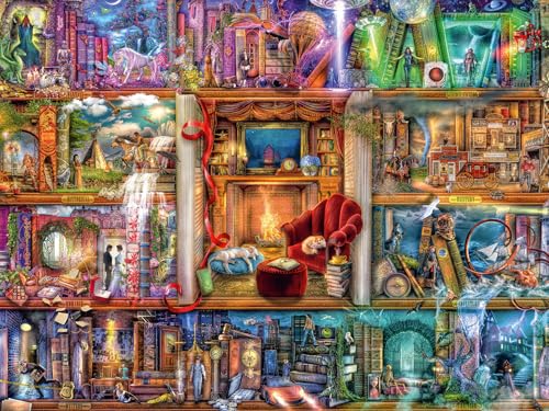 Ravensburger Puzzle Erwachsenenpuzzle 1500 Teile - The Grand Library 1500p von Ravensburger