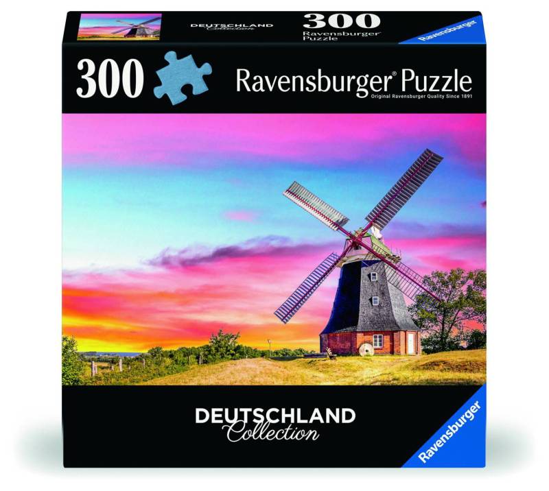 Ravensburger Puzzle 300 Teile - Die Windmühle von Klütz - von Ravensburger