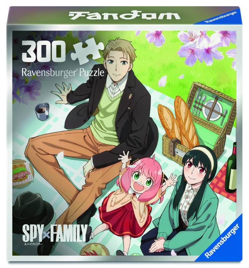 Ravensburger Puzzle 300 Teile – Spy x Family Picknick - von Ravensburger
