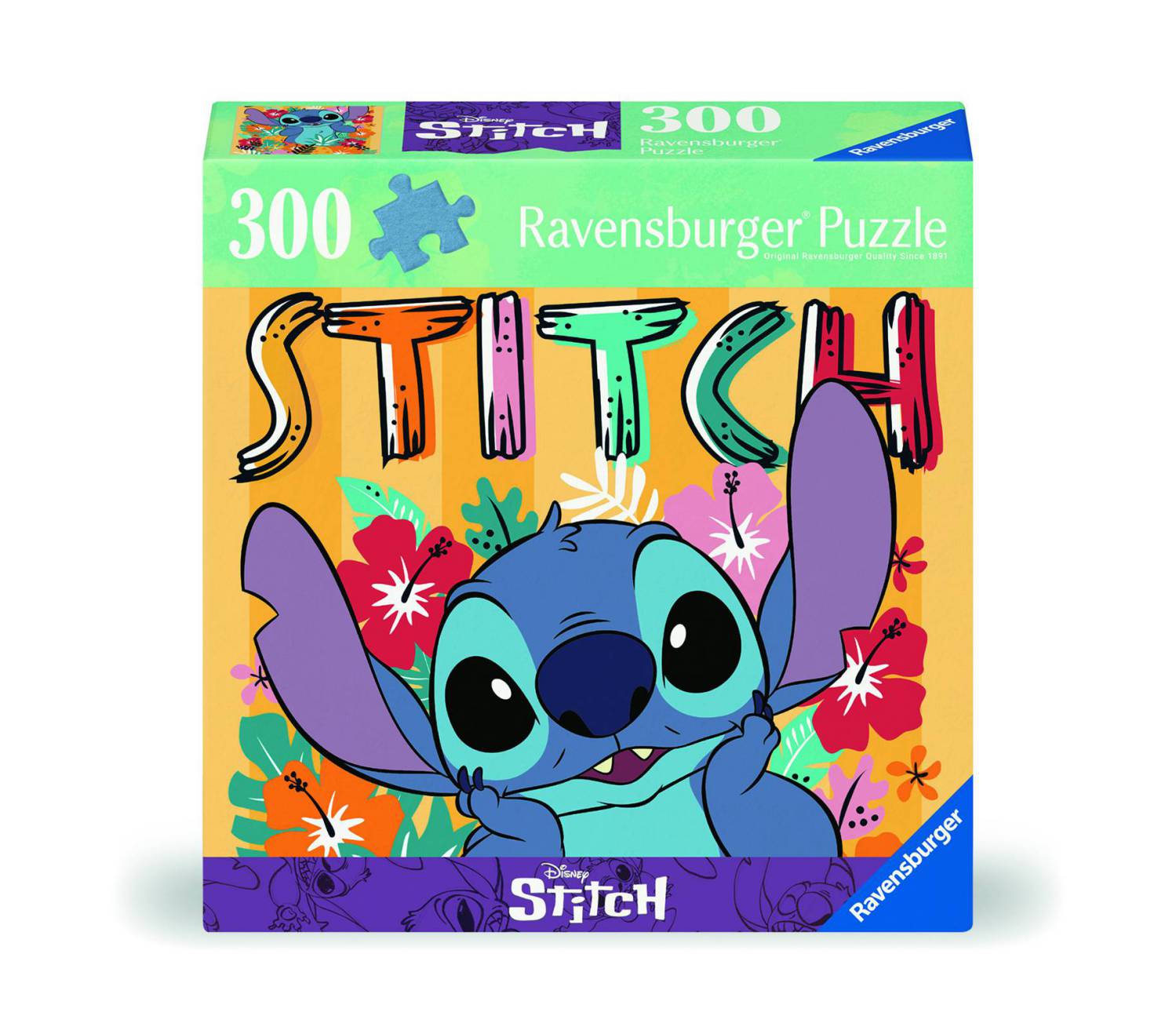 Ravensburger Puzzle 300 Teile - Stitch - von Ravensburger