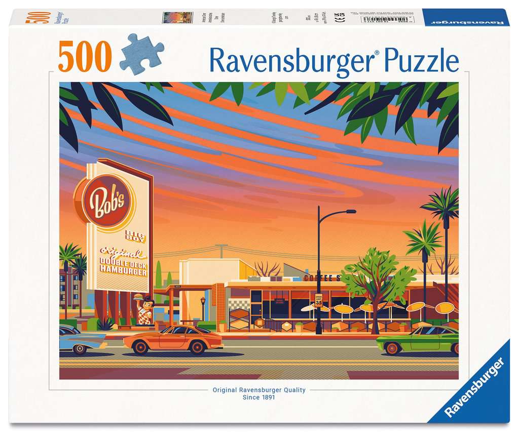 Ravensburger Puzzle 500 Teile - Amerikanisches Diner - von Ravensburger