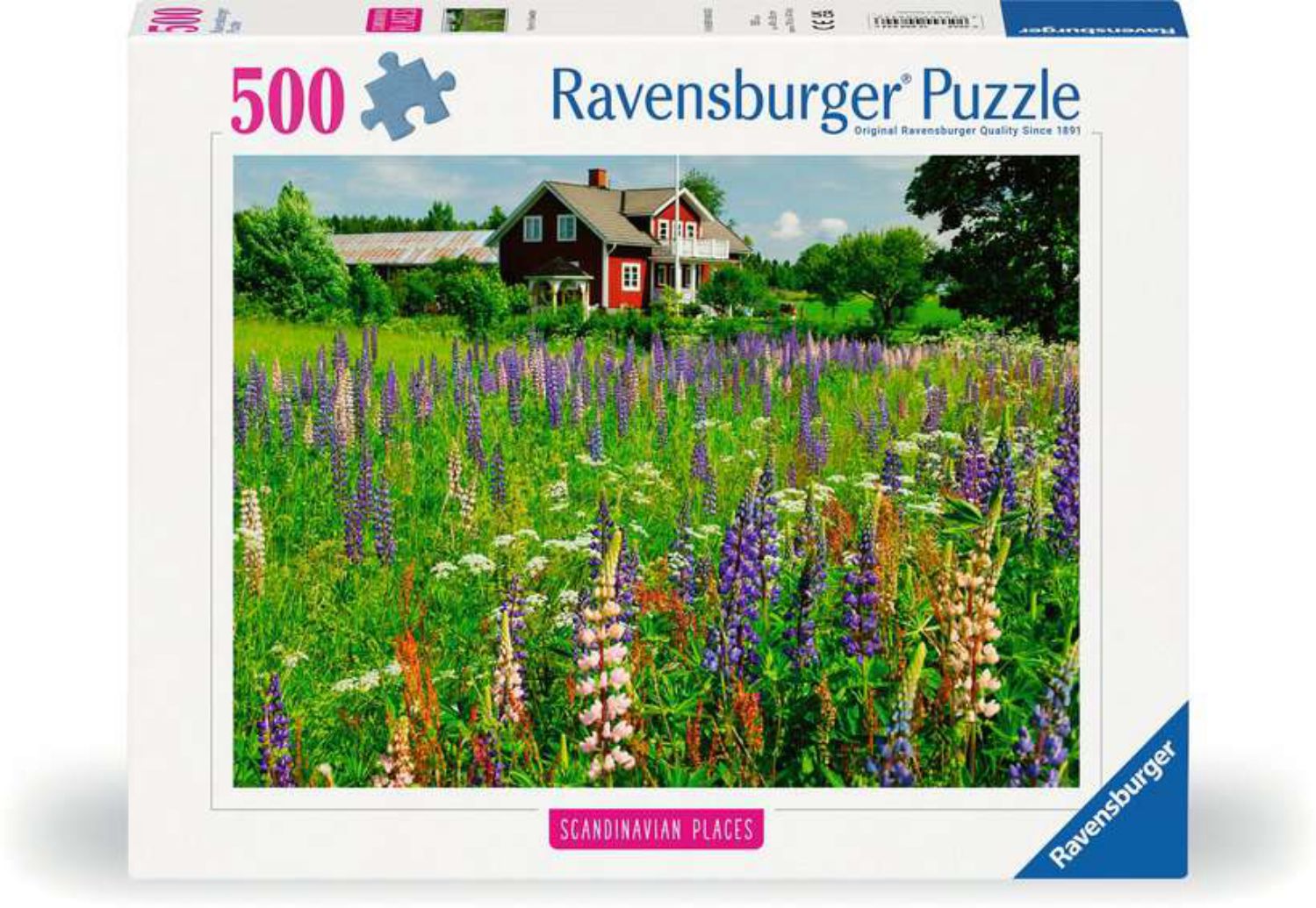 Ravensburger Puzzle 500 Teile – Bauernhof in Schweden - Ravensburger Puzzle 500 Teile – Bauernhof in Schweden - von Ravensburger