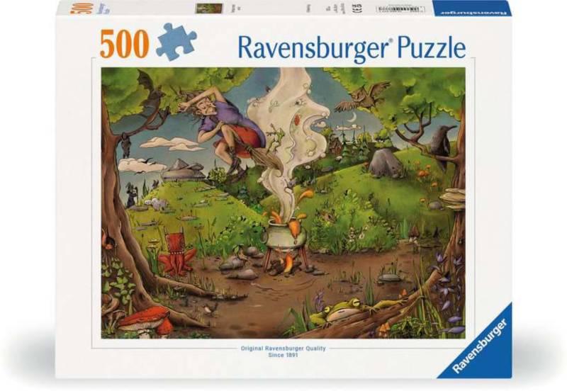 Ravensburger Puzzle 500 Teile – Bei der Waldhexe - von Ravensburger